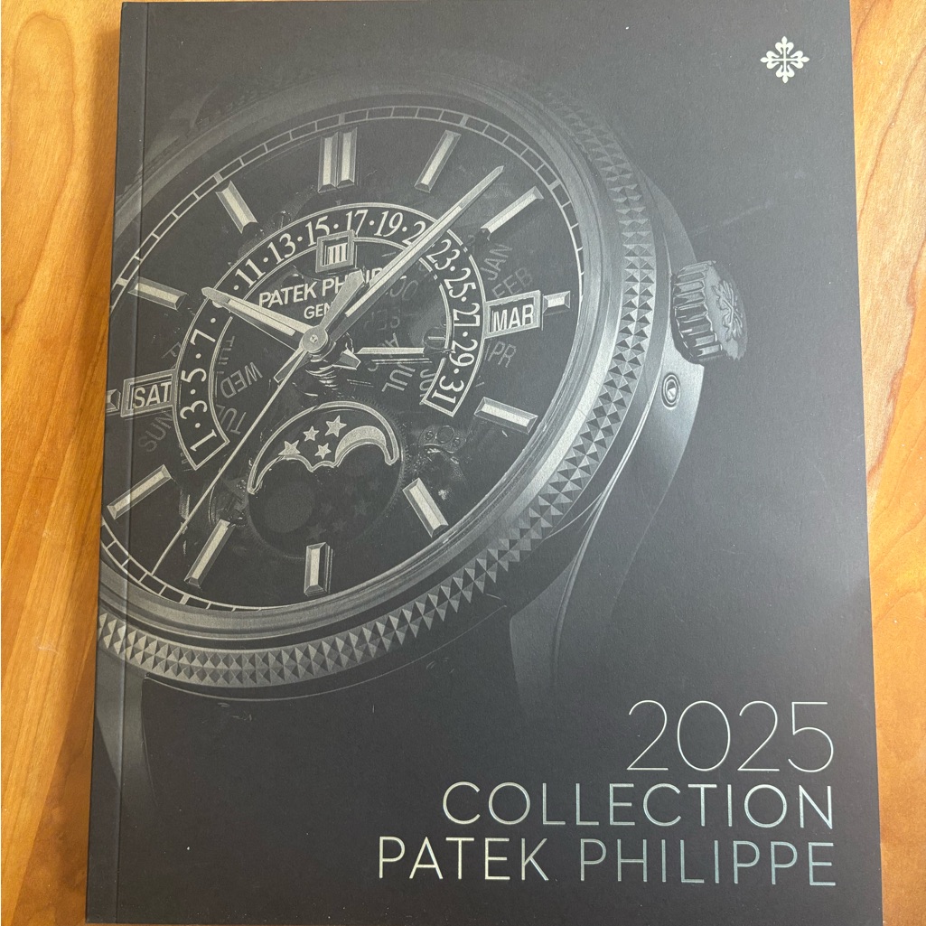 Patek Philippe 2025 Collection Catalog In Black And Silver